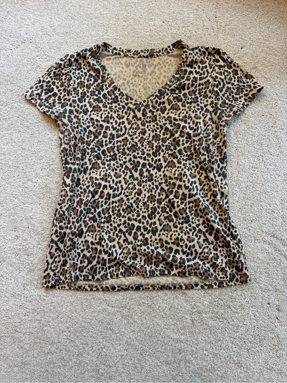 GAP Favorite T - Tan & Black